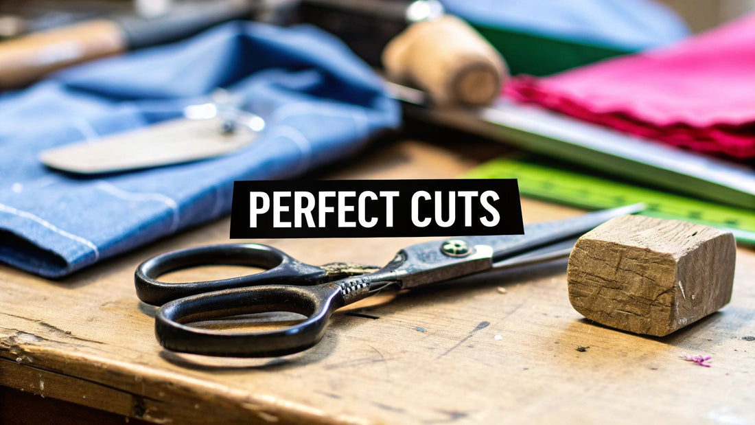 How to Sharpen Sewing Scissors for Perfect Cuts