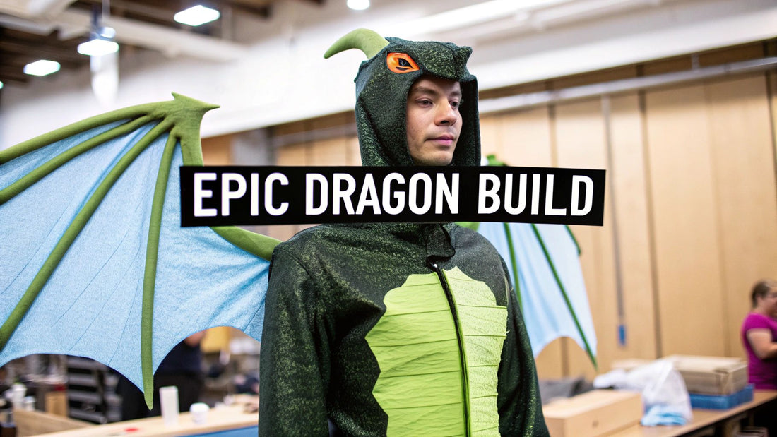 Build an Epic Adult Dragon Costume