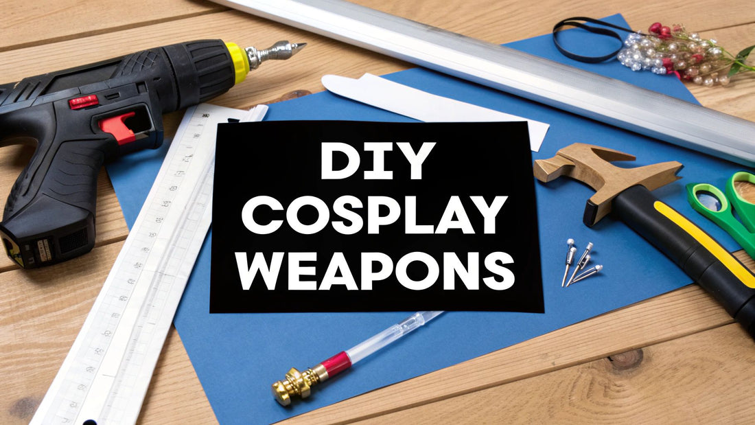 How to Make Cosplay Weapons Your Complete DIY Guide