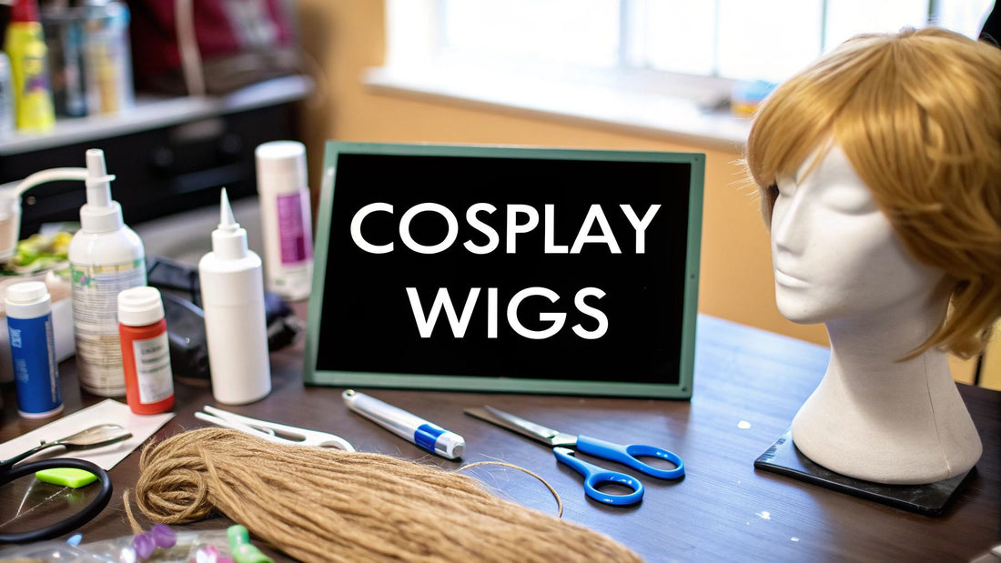 How to Make Cosplay Wigs A Crafter's Guide