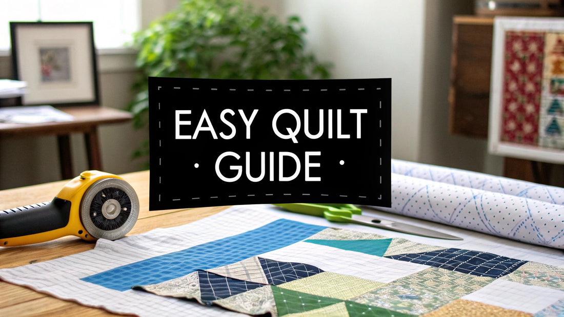 Easiest Beginner Quilt to Make A Simple Guide