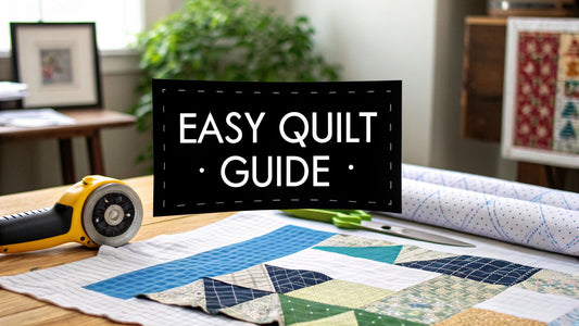 Easiest Beginner Quilt to Make A Simple Guide