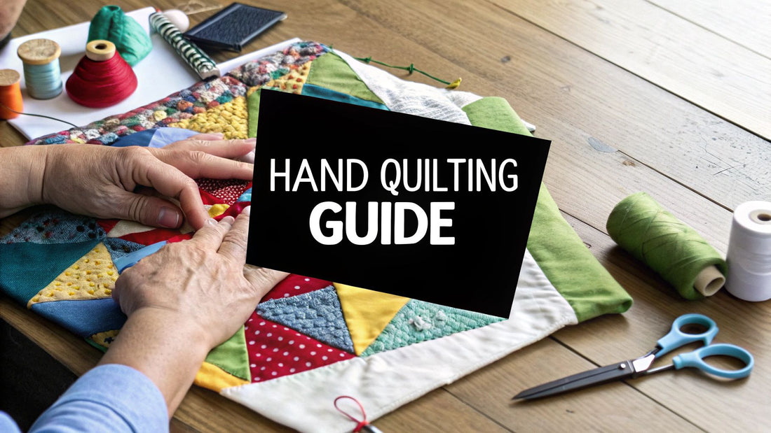 How to Quilt by Hand A Beginner's Guide