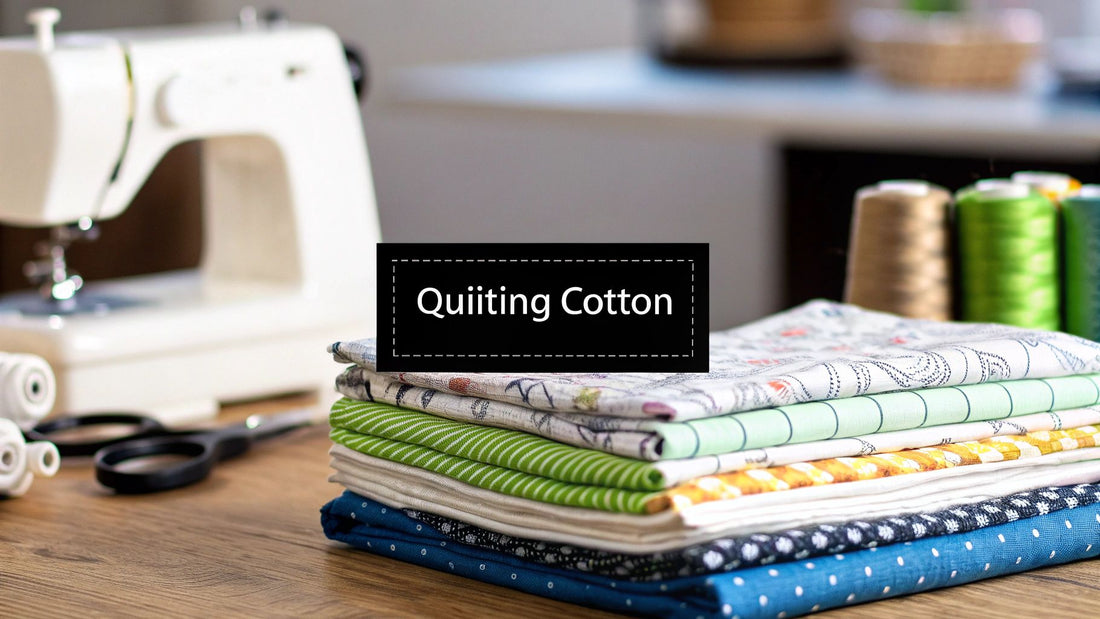 What is quilting cotton fabric? A quick beginner's guide