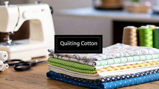 What is quilting cotton fabric? A quick beginner's guide