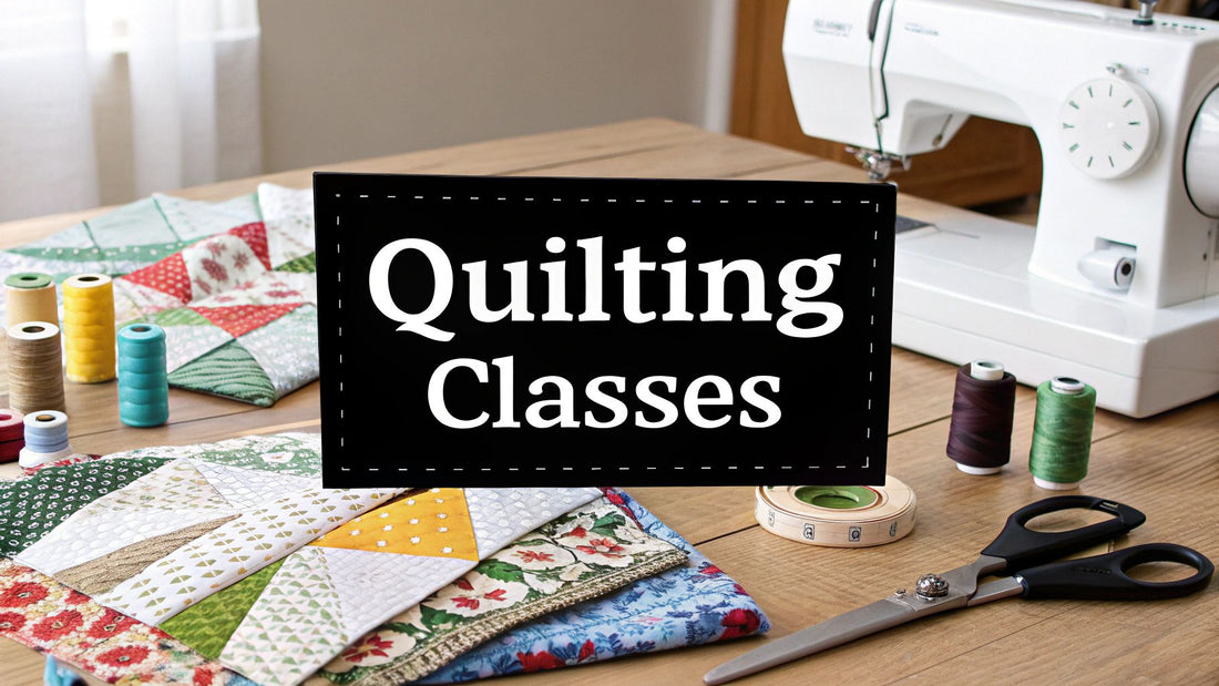 Find Beginner Quilting Classes Near Me Today