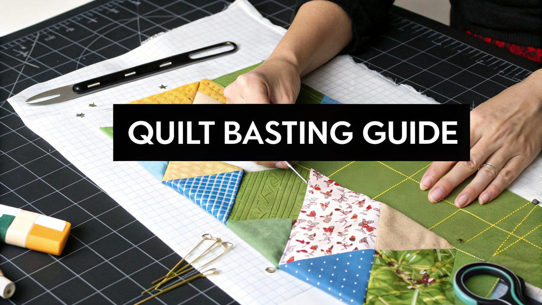 How to Baste a Quilt for a Perfect Finish