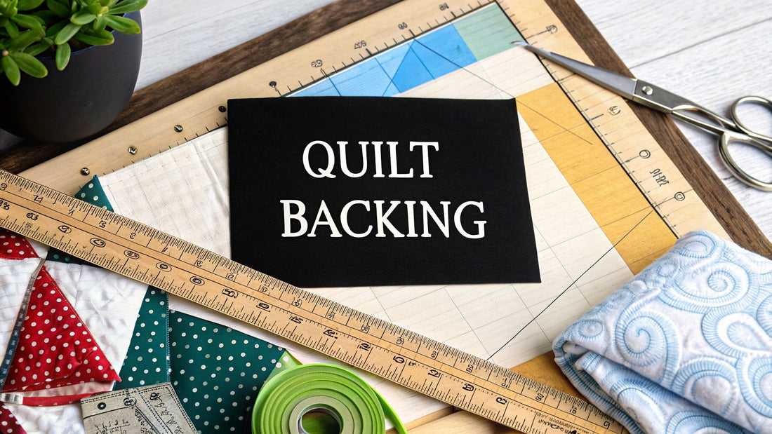 How to Calculate Quilt Backing