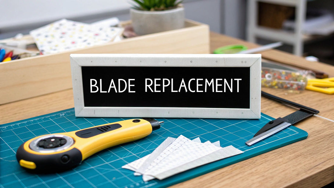 Rotary Cutter Blade Replacement A Crafter's Guide