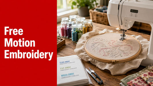 Unlock Free Motion Machine Embroidery Skills