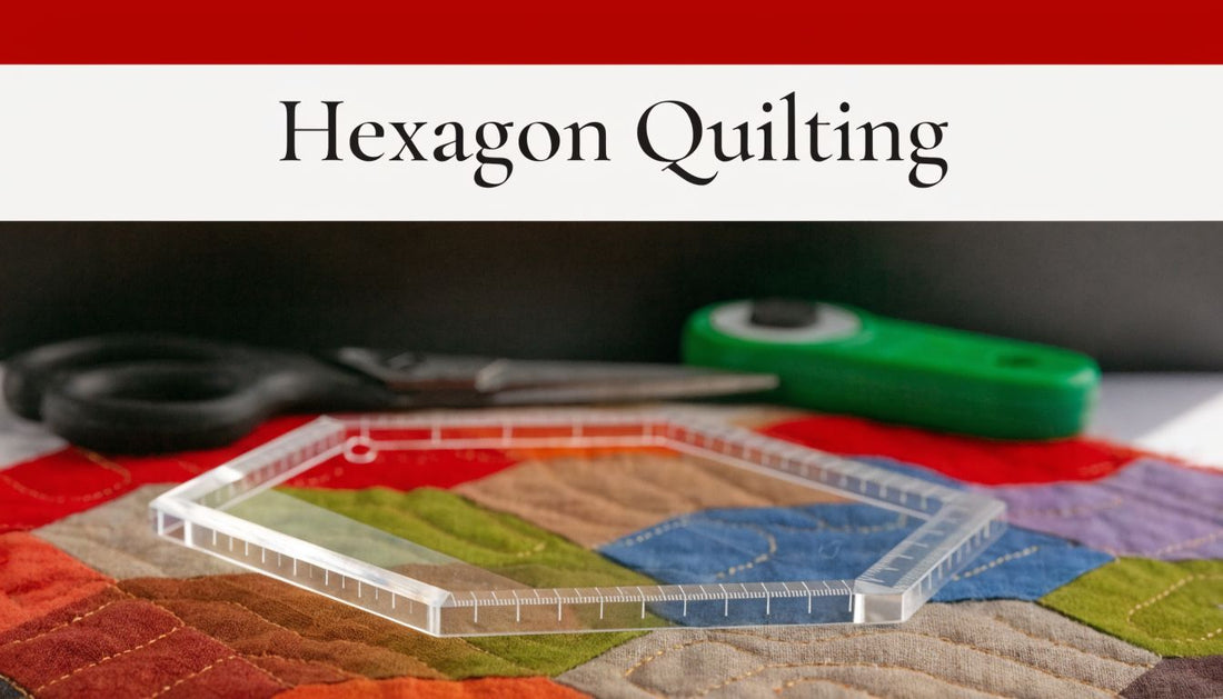 Master Hexagon Quilting Template Techniques