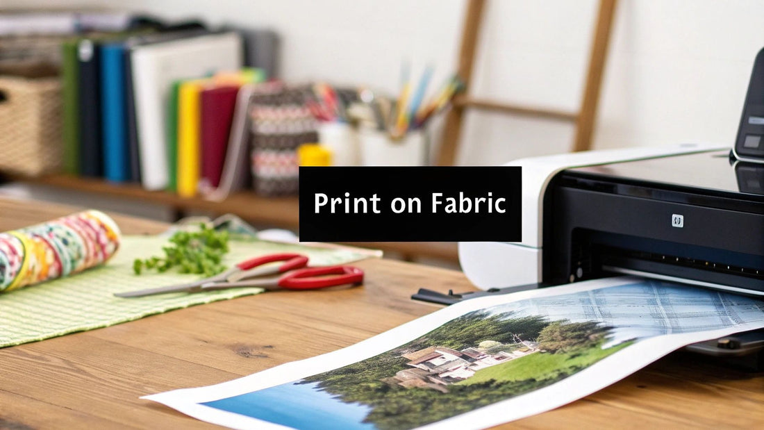 How Do You Print Photos on Fabric A Crafter's Guide