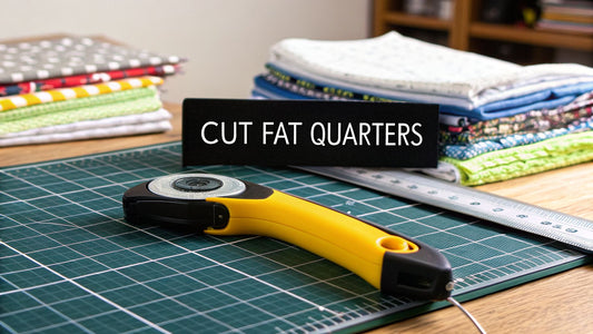 How to Cut Fat Quarters for Flawless Quilting Every Time