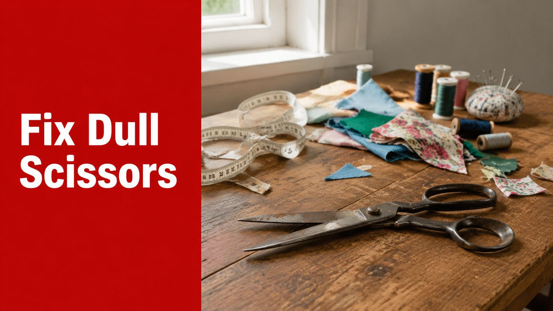 How to Fix Dull Fabric Scissors: Expert Guide 2026