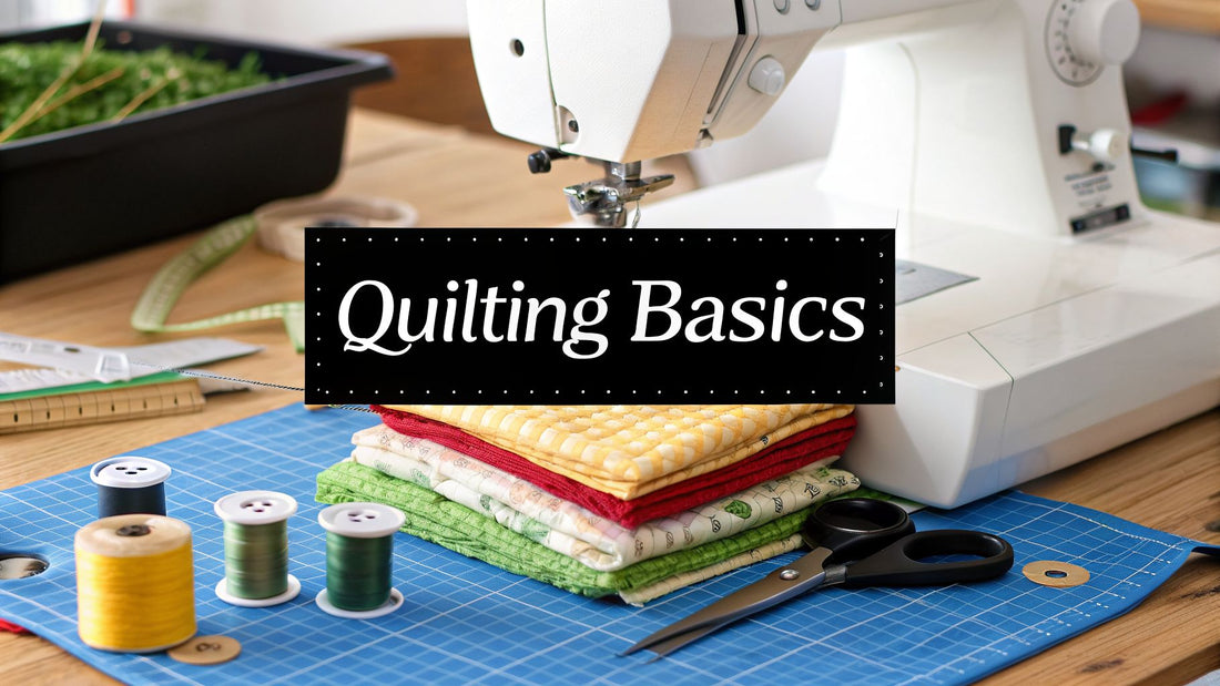 How to machine quilt for beginners: Quick Start Guide and Tips