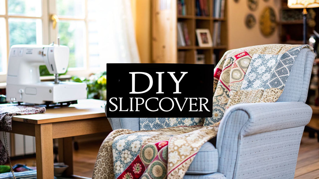 How to Make a Slipcover for Chair A DIY Transformation