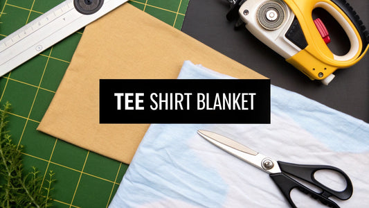 How to Make a Tee Shirt Blanket The Easy Way