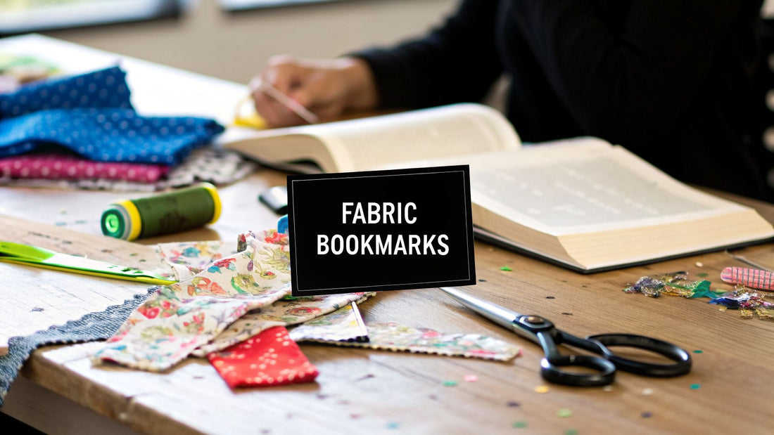 How to Make Fabric Bookmarks From Scraps in 2026