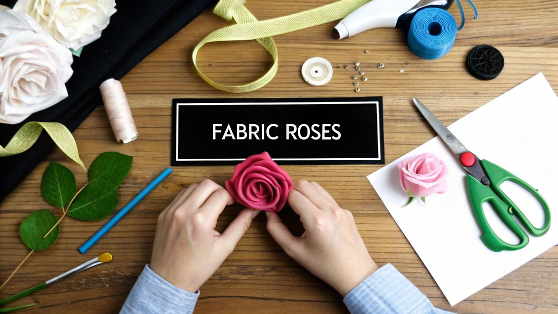 How to Make Fabric Roses: A Crafter's Guide to Stunning Blooms
