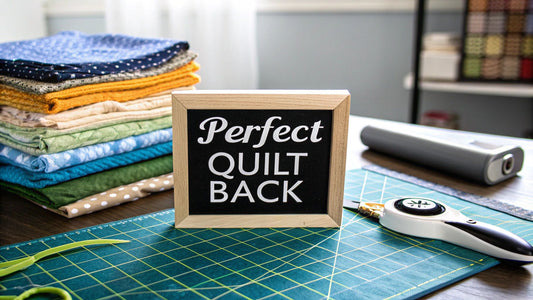 How to Piece a Quilt Back for a Perfect Finish Every Time