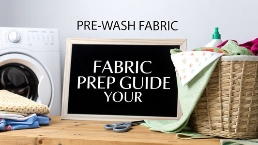 A Sewist's Guide on How to Pre Wash Fabric for Perfect Results
