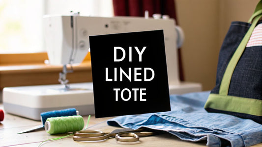 How to Sew a Lined Tote Bag From Start to Finish