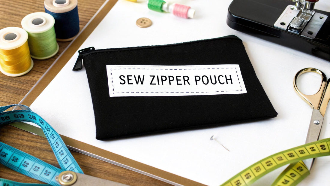 How to Sew a Zipper Pouch A Simple Guide for Beginners