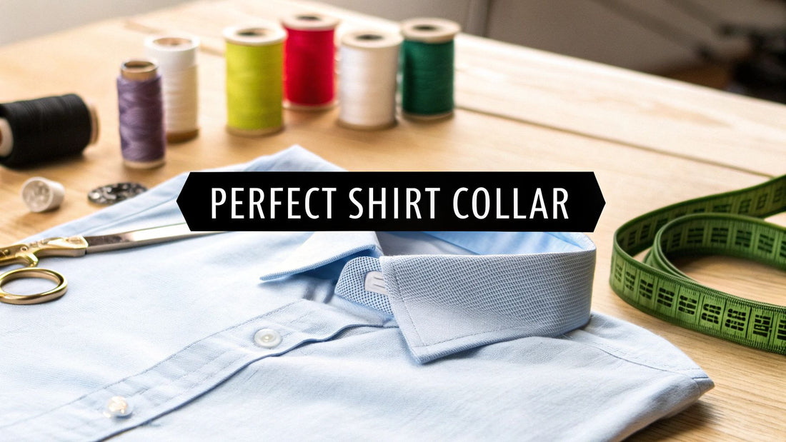 Master how to sew collar on shirt for a flawless finish