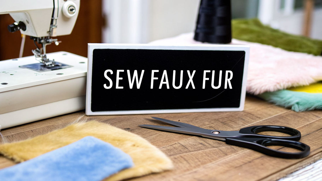 How to Sew Faux Fur A Guide for Cosplay and Beyond