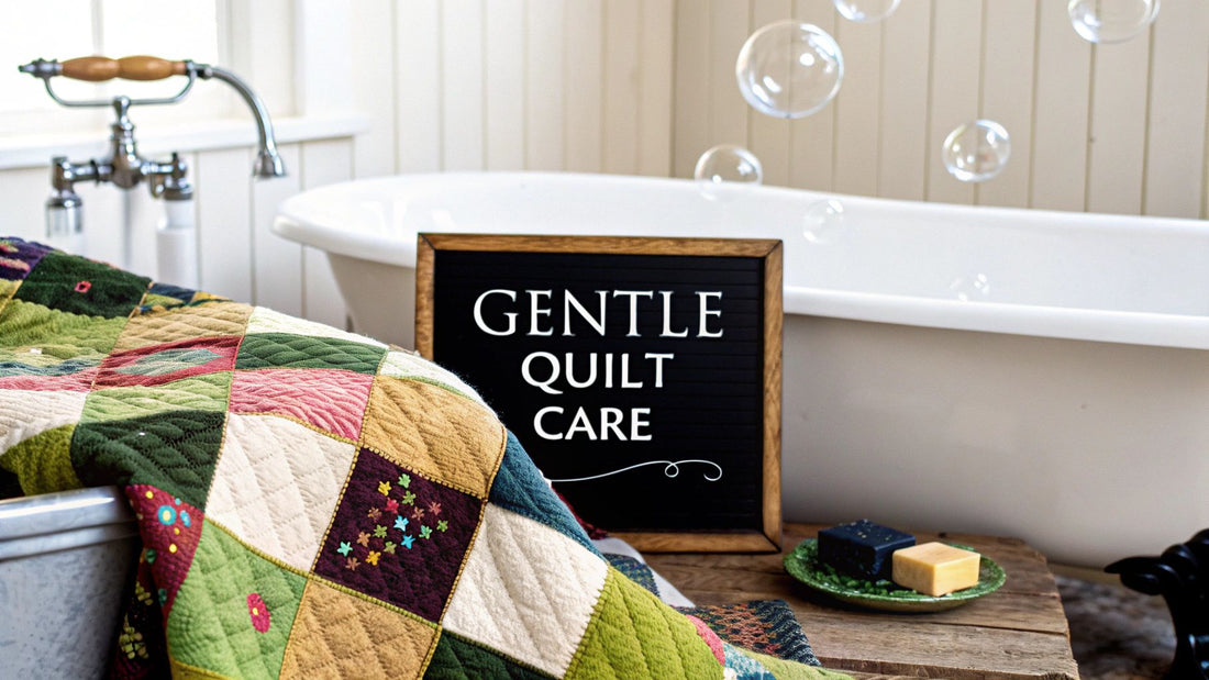 How to wash handmade quilts: Easy, Safe Tips