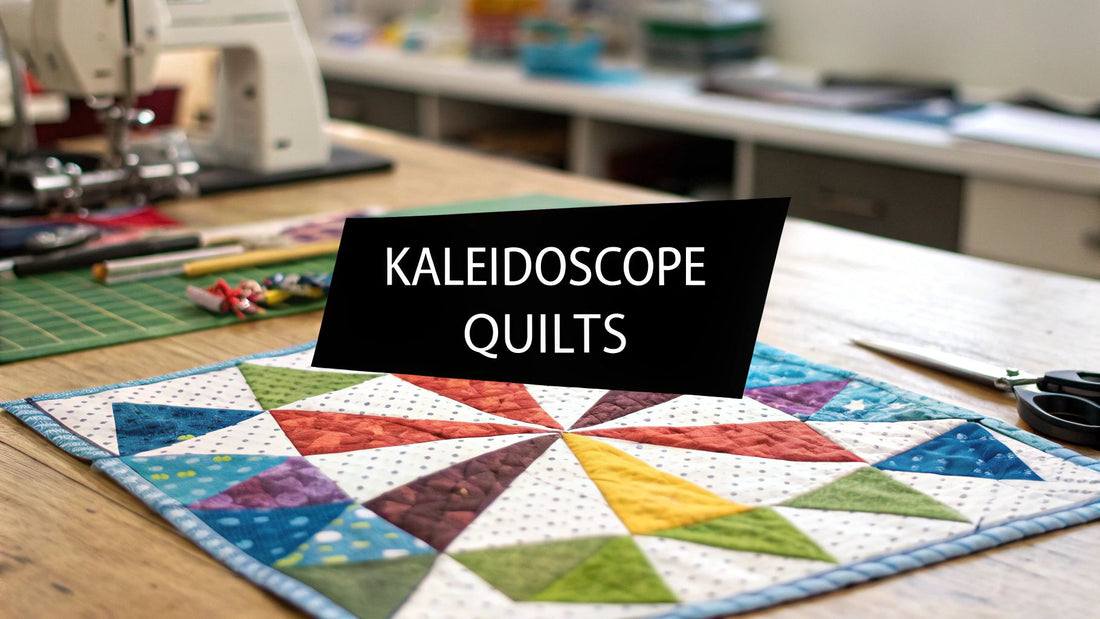 A Modern Guide to Kaleidoscope Quilt Patterns