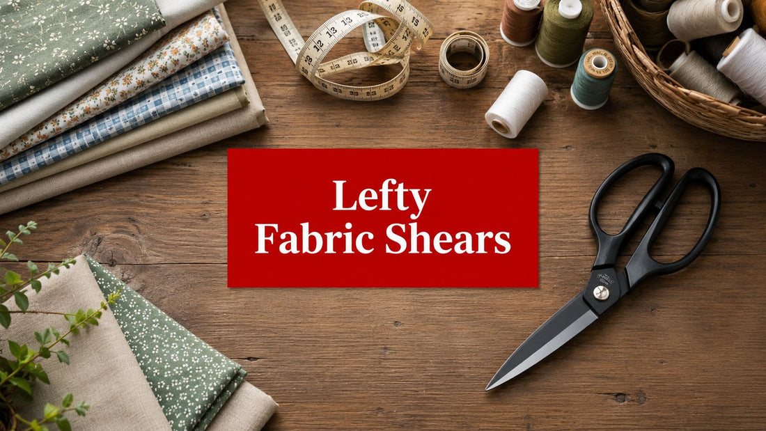 Left-Handed Fabric Shears: Essential Guide 2026