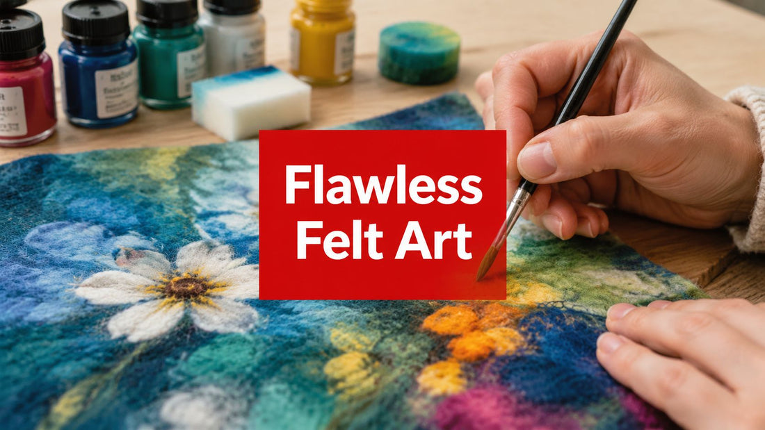 Painting on Felt Fabric: Master Flawless Designs