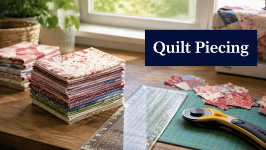 Piecing a Quilt: A Guide to Perfect Points & Seams