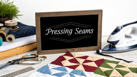 A Quilter's Guide to Perfectly Pressing Seams in Quilting