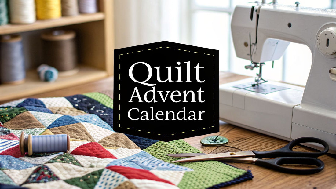 How to Sew a Quilt Advent Calendar You'll Treasure Forever