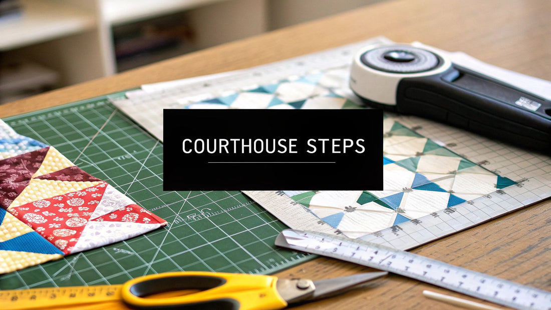 Quilt Pattern Courthouse Steps: Master This Timeless Block with Easy Steps