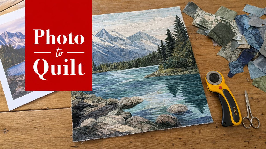 Quilting a Picture: Transform Photos to Fabric Art