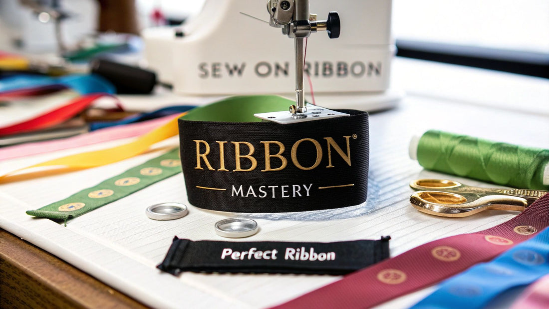 A Crafter's Guide to Perfectly Sew On Ribbon Every Time