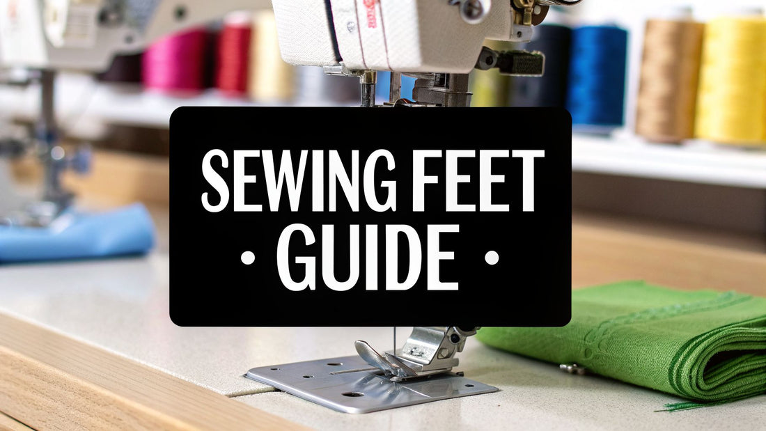 Your Definitive Sewing Machine Feet Guide for 2026