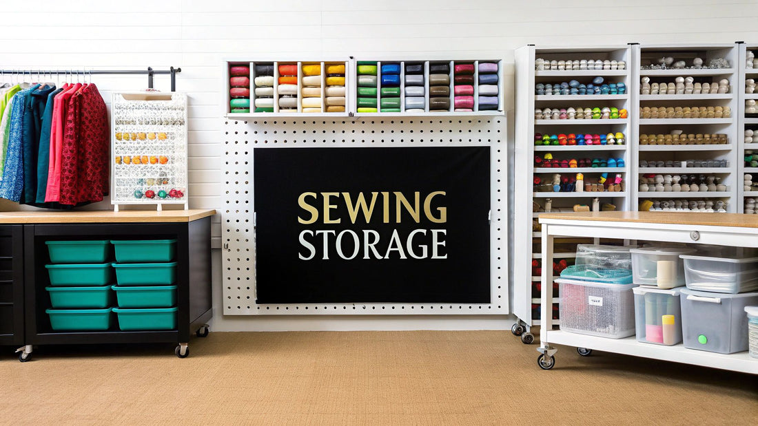 Sewing Room Storage Solutions That Actually Work
