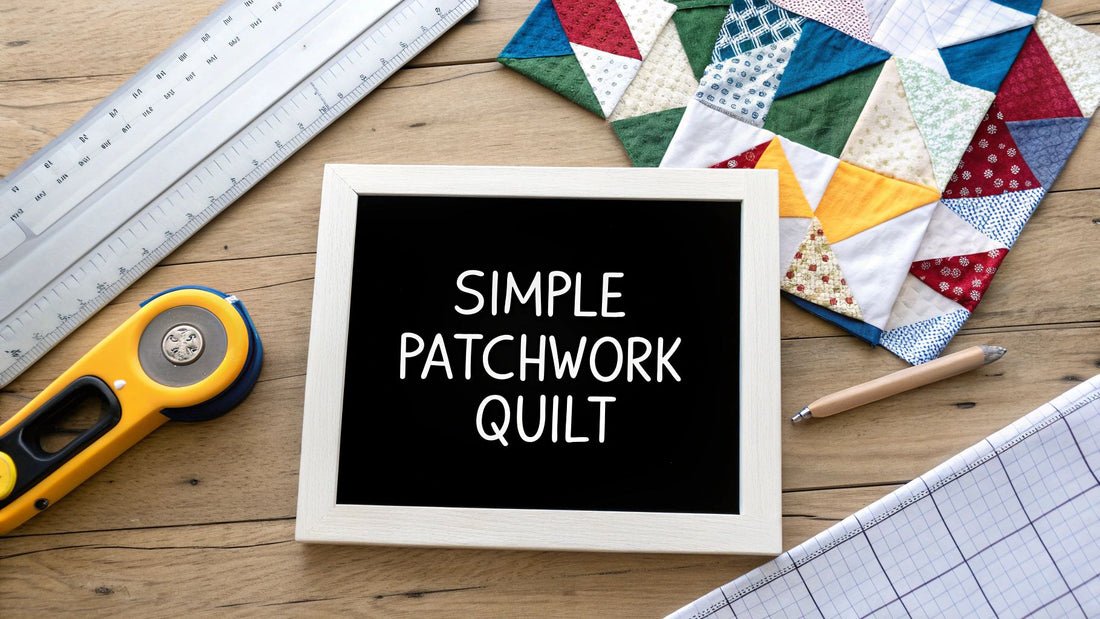 Create a Stunning Simple Patchwork Quilt Pattern