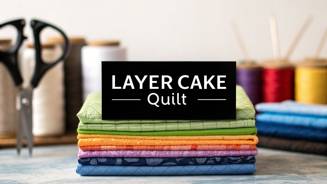 What Is a Layer Cake in Quilting Explained