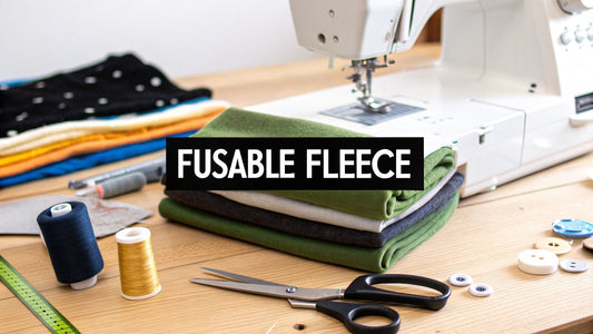 What Is Fusible Fleece A Guide for Sewing and Cosplay