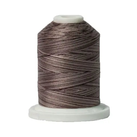 073 Taupes Signature Cotton Variegated Thread Mini Spool - 40WT