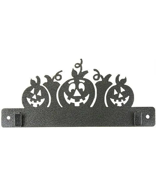 10in Three Pumpkins With Clips