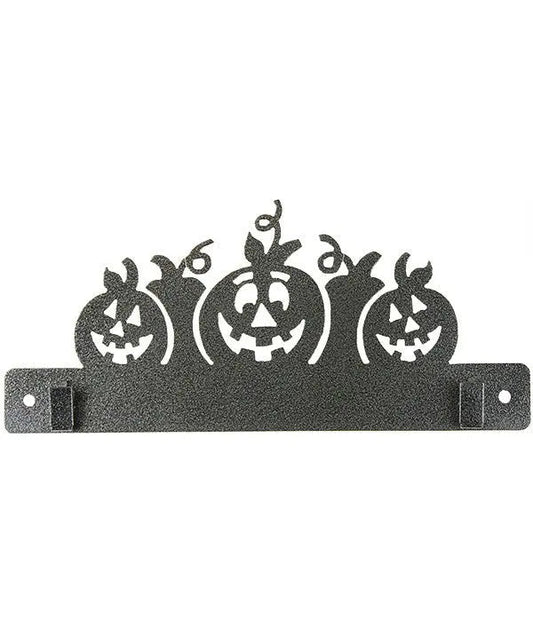 10in Three Pumpkins With Clips