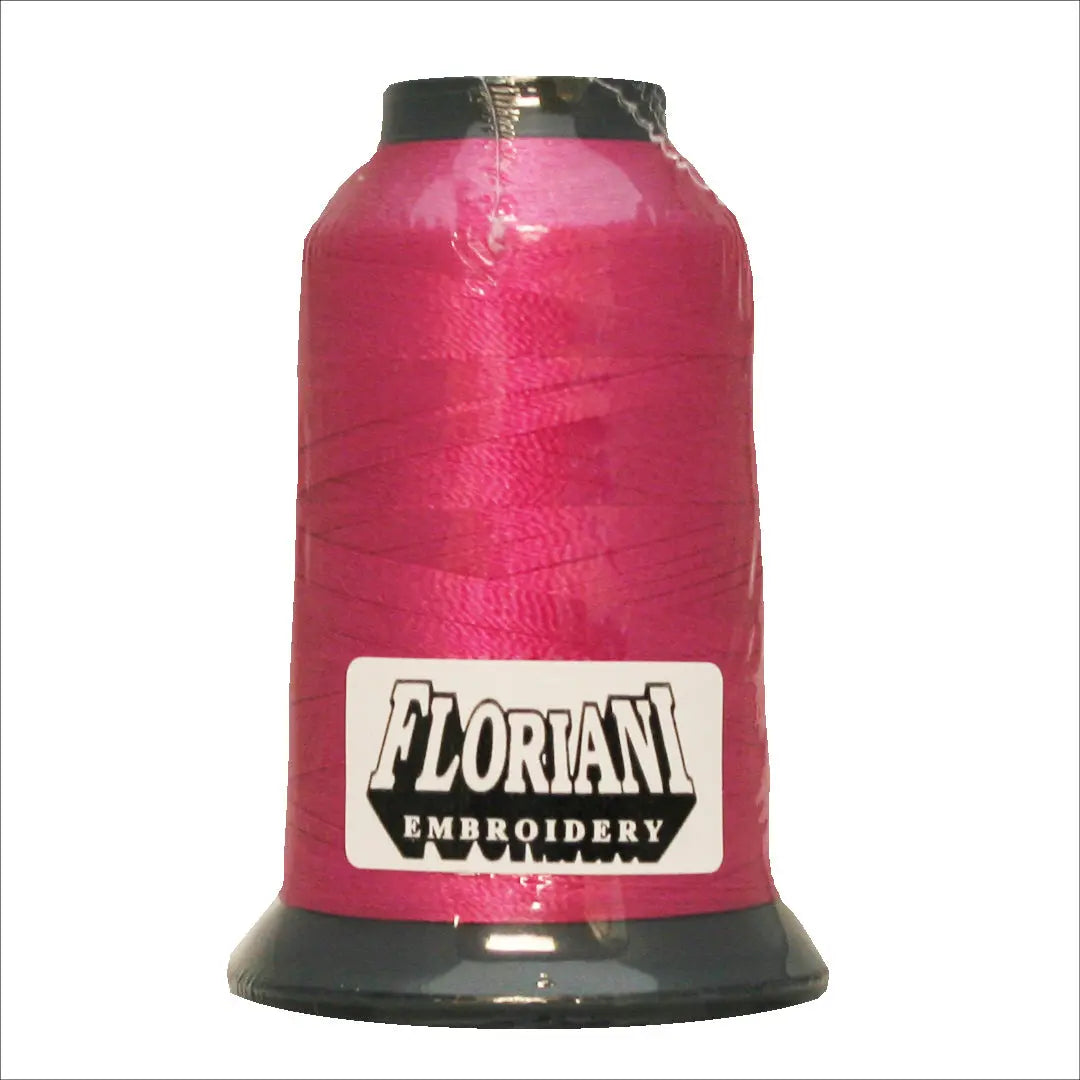 128 SCORCHING PINK - Floriani Thread 40 weight 1000M