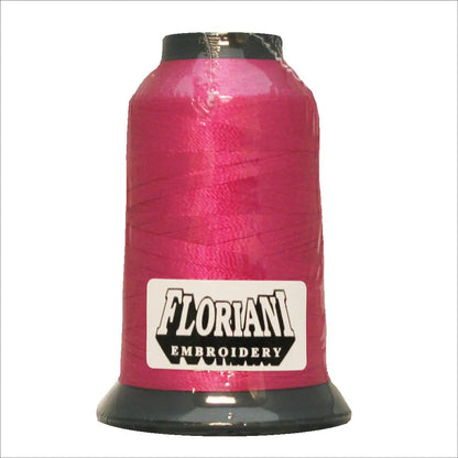 128 SCORCHING PINK - Floriani Thread 40 weight 1000M