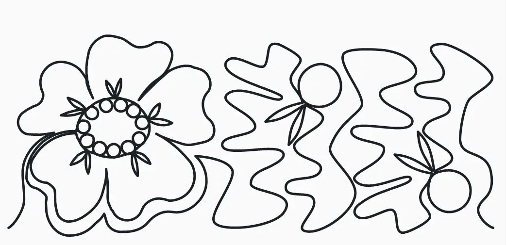 Flower Meandering Digital E2E